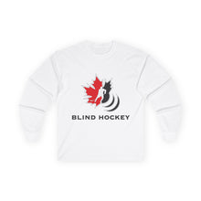 Load image into Gallery viewer, Canadian Blind Hockey Long Sleeve Tee